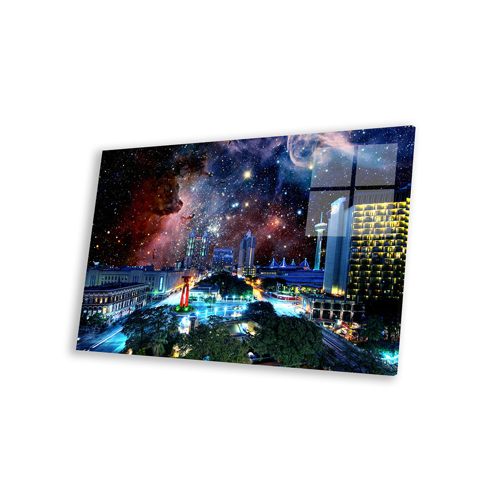Latitude Run® " San Antonio, Texas Carina Nebula Skyline " by